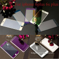 Color Tempered Glass Screen Protector for iphone6s plus Mirror Plating Screen Protectors